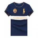 ralph lauren t-shirt with logo big pony 8 an crown r66262 bleu